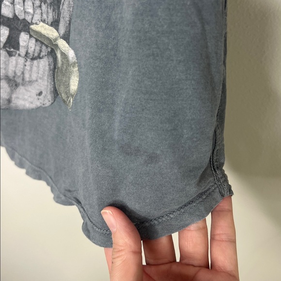 RARE ALLSAINTS 12th Man Soccer Referee gray Vest Tank Top size 10 - Picture 11 of 16